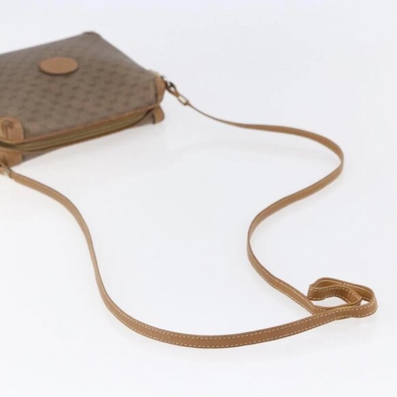 GUCCI Micro GG Supreme Shoulder Bag PVC Brown Gold - Picture 10 of 16